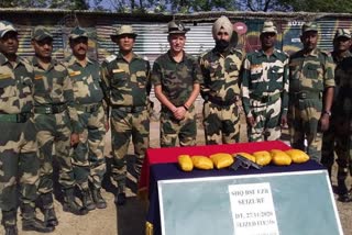BSF Recovered 7 packet drugs