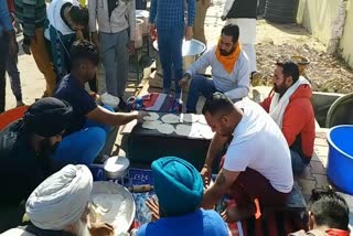 farmers on Sonipat singhu border