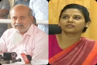 MLA sara Mahesh outrage against dc Rohini sindhuri