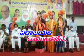 dk aruna said ghmc elections also same dubbaka results repeat