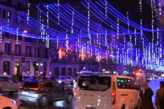 spain capital madrid city ready for christmas celebrations