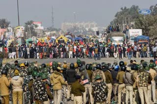 हरियाणा पंजाब किसान विरोध प्रदर्शन