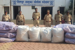 Shirpur taluka and Hemp worth Rs 20 lakh seized