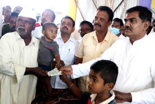 mla nadahalli help to Orphanage childrens news