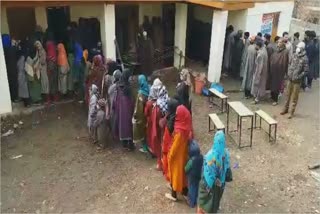 56.96 percent polling in the first phase of ddc election in budgam