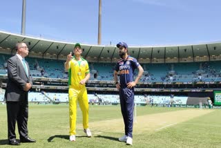 India vs Australia: Aaron Finch won the toss and eleceted to bat first