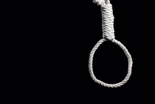 ConcepThe girl committed suicide by hanging herself in the houset image