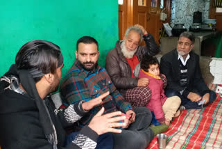 Door to door compian of bjp candidate