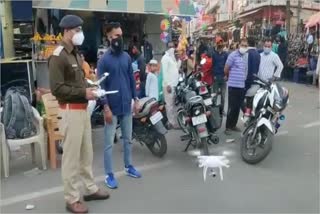 police appeal for wearing mask in meerut