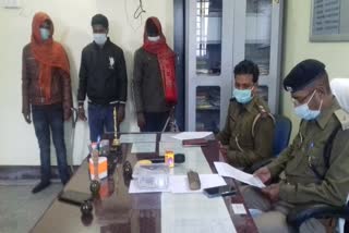 three people arrested in hazaribag