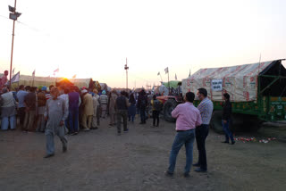 Farmers of Rajasthan reached Nirankari Maidan