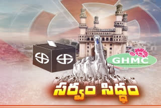 arrangements came to an end for ghmc election polling