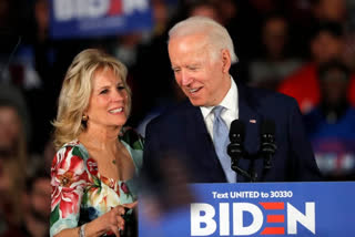 Jill Biden, wife with Joe Biden