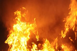 labourer died in fire haldwani