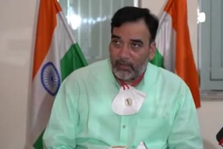 corona patient minister gopal rai discharge from max hospital delhi