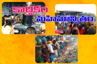 karthika pournami venerations in thousand poles temple