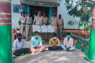 Illegal liquor seized at Poolachinta