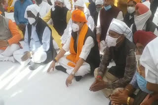 Jyotiraditya Scindia in Gurudwara