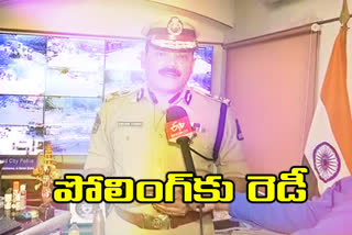 Hyderabad cp anjani kumar about ghmc polling arrangements 2020