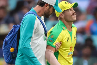 David Warner out of the limited overs series against india