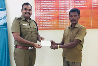 Police praising auto driver