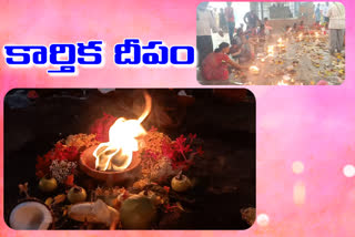 karthika pournami venerations in nalgonda temples