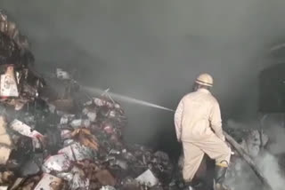 Ghaziabad factory caught fire