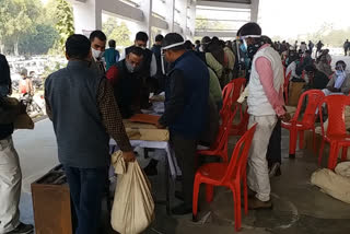 mlc elections in up 2020: voting at 49 centers in barabanki uttar pradesh