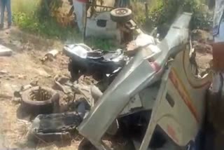 Dumper hit vehicles Thane