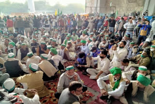 Farmers protest