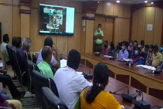 tutucorin collector meet people via video conference