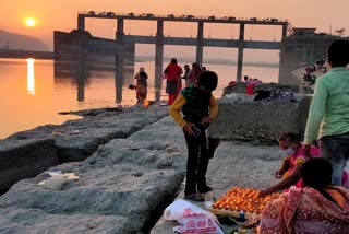 dev deepawali celebrated in yamuna