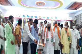 Gram Swaraj Convention in Thalikote