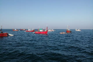 fishing boat capsized in the Arabian Sea