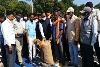 Paddy purchase started in Surajpur