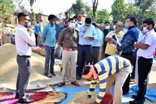 Paddy purchase started in Gariaband