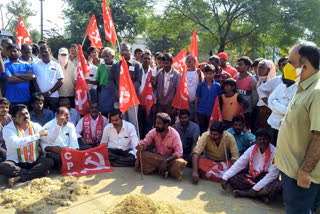 farmers strike in ashok nagar warangal rural district