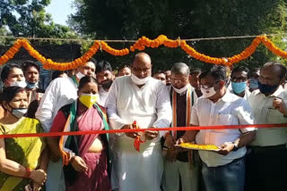 Minister Jai Singh Aggarwal inaugurates 7 new paddy procurement centers in Korba