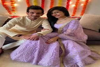 Yuzvendra Chahal and Dhanashree Verma