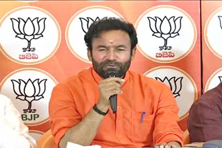 central minister kishan reddy comments on kcr and ktr about ghmc elections