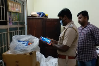 In tenkasi gudka seized and two person arrested