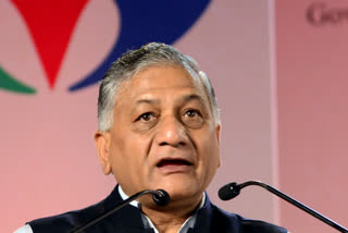 VK SINGH SAYS OPPOSITION BESIDES FARMERS PROTEST OVER FARM LAWS IN DELHI