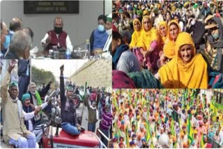 farmers protest in delhi