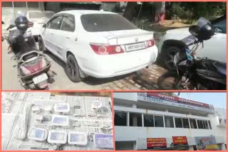 Gang of thieves busted in Kavinagar, Ghaziabad, used to steal in luxury car