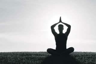 yoga diwas concept image