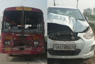 yamunanagar fog road accident