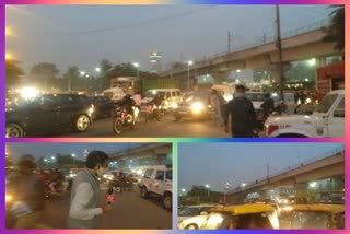 kalindi kunj road traffic opened