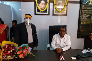 mla Linganna took office as Lidker president news