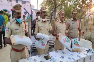 కొబ్బరి మొక్కల చాటున గంజాయి తరలింపు