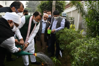 राष्ट्रीय प्रदूषण नियंत्रण दिवस पर पौधरोपण कार्यक्रम